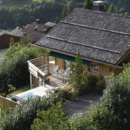 Chalet Spacieux, Skis Aux Pieds Avec Sauna, Jacuzzi Et Salle De Sport, Proche Centre Et Pistes - Fr-1-467-68 Villa Le Grand-Bornand Exterior photo