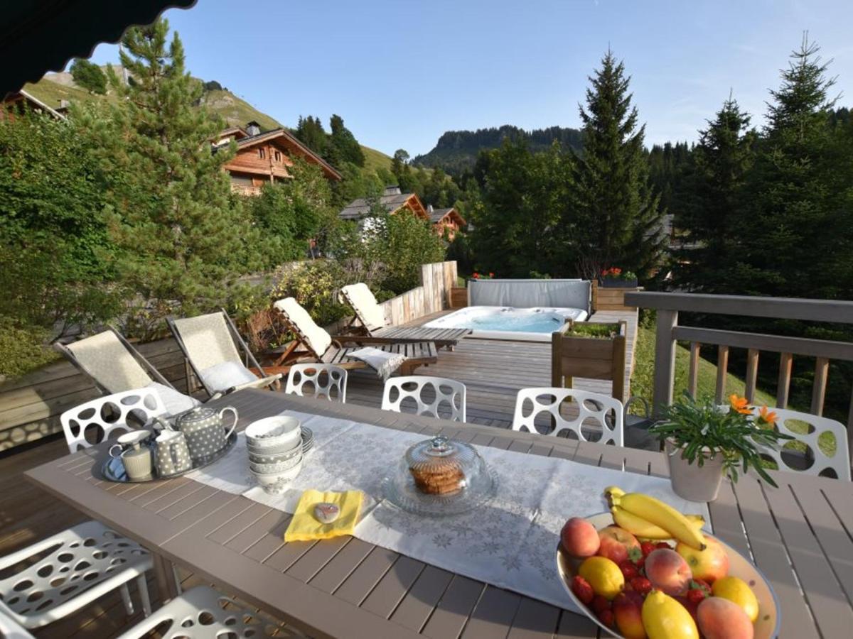 Chalet Spacieux, Skis Aux Pieds Avec Sauna, Jacuzzi Et Salle De Sport, Proche Centre Et Pistes - Fr-1-467-68 Villa Le Grand-Bornand Exterior photo